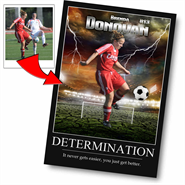 "Soccer Storm" Custom Soccer Wall Art