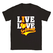 "Live Love Softball" T-Shirt