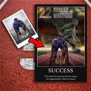 "Outrun The Storm" Custom Track Wall Art