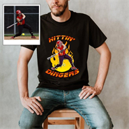 "Hittin' Dingers" Custom Softball Tee