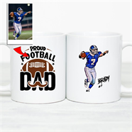 Football Dad Custom Player Mug