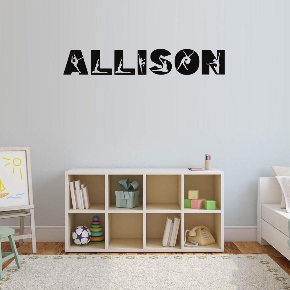 Dance Silhouette Name Decal